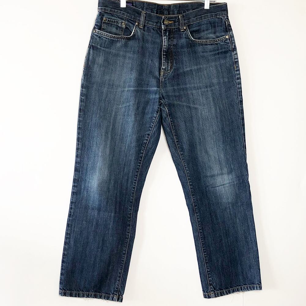 Patagonia Mens Jeans 100% Cotton Size 33 Blue Jeans